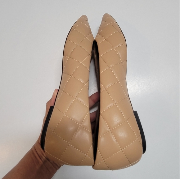 H&M Quilted Ponted Ballet flats. - Picture 4 of 14